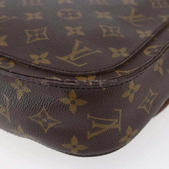 LOUIS VUITTON Monogram Saint Cloud GM Shoulder Bag M51242 LV Auth 146821 - Picture 4 of 16